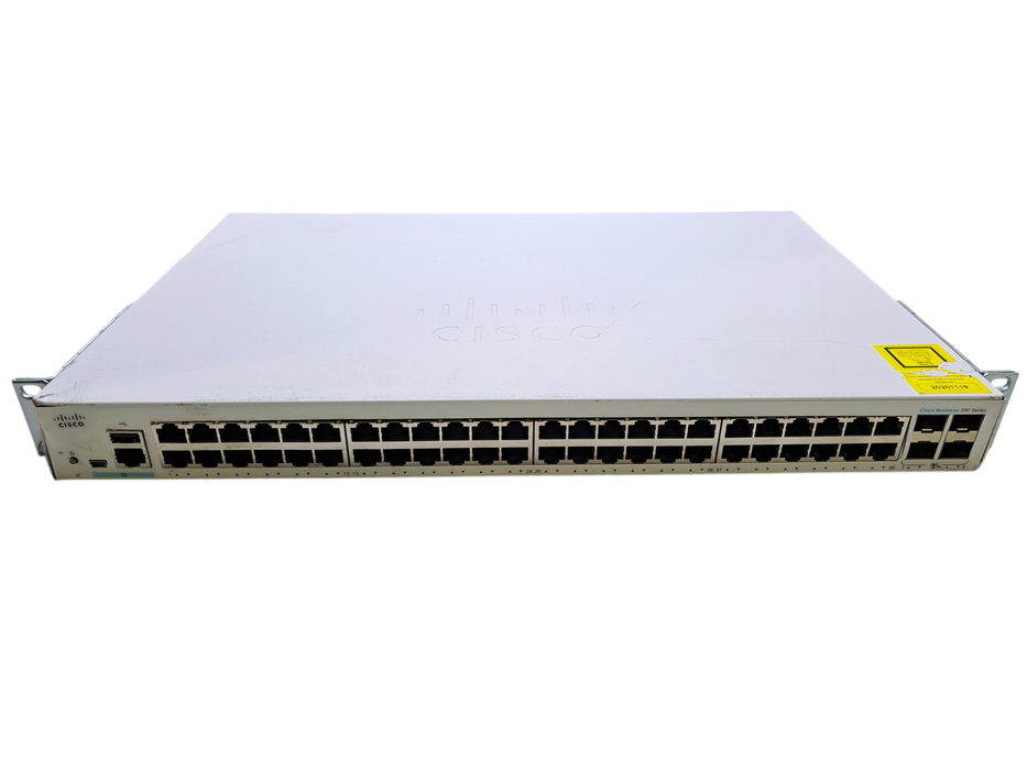 Cisco CBS350-48T-4X 48-Port Gigabit Ethernet 4x10G SFP+ Uplink Switch