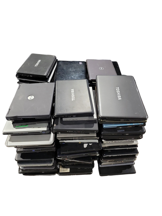 Lot 300x C2D/AMD/Pentium Mixed brand Laptops AS-IS