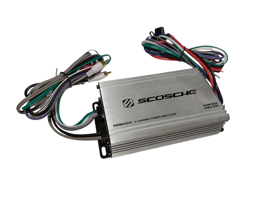 Scosche HDMA5041 4-Channel Power Amplifier =
