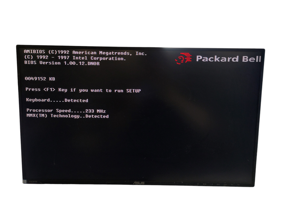 Packard Bell Multimedia S618 - Intel Pentium MMX 233MHz 48MB RAM %