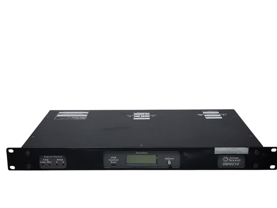 Atlas DSP2212 Digital, Networkable Sound Masking Processor/Amplifier, READ _