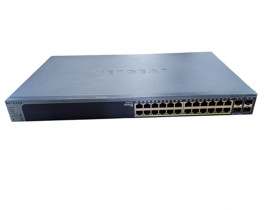 Netgear ProSafe GS728TPP 24-port Gigabit PoE+ 4-SFP Smart Switch