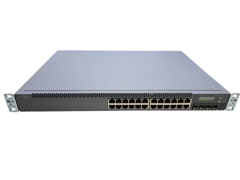 Juniper EX3300-24P | 24-Port Gigabit PoE+ Managed Switch w/ 4x SFP Uplinks