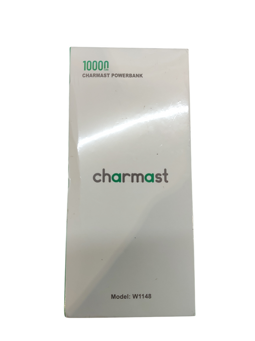 Charmast Portable Univeral Power Bank Battery Pack 10000mAh W1148 White