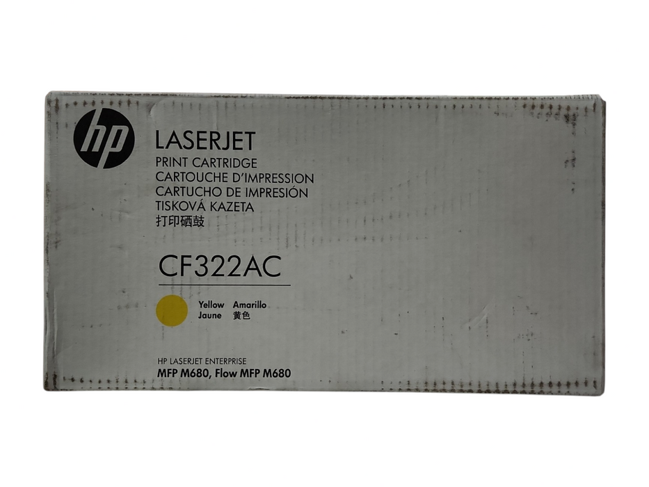 *NEW* HP CF322AC Yellow Toner Cartridge HP LASERJET MFP M680 FLOW MFP M68