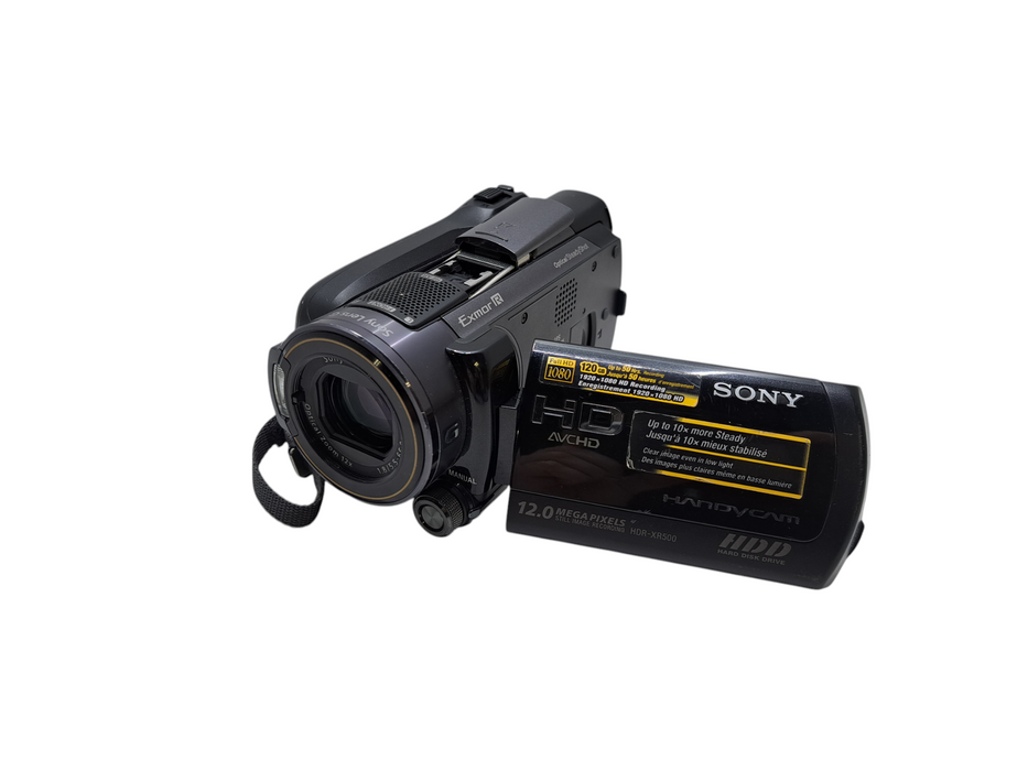 Sony Handycam HDR-XR500V HD 12x Zoom GPS 3.2" LCD | No Battery *READ* )