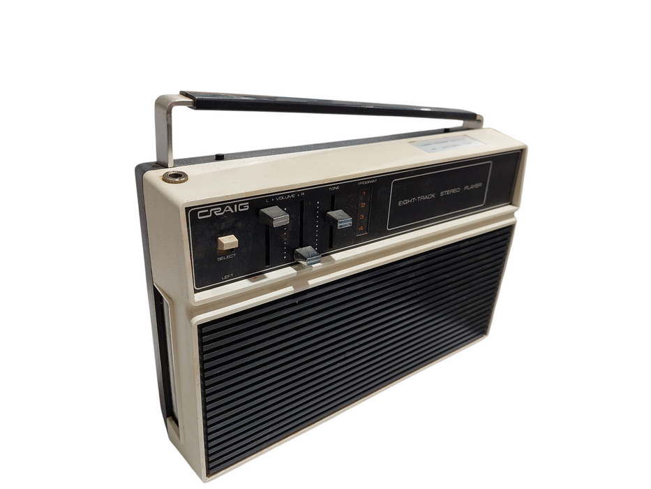 Craig Eight-Track Stereo Player Made in Korea Model: 3403 =