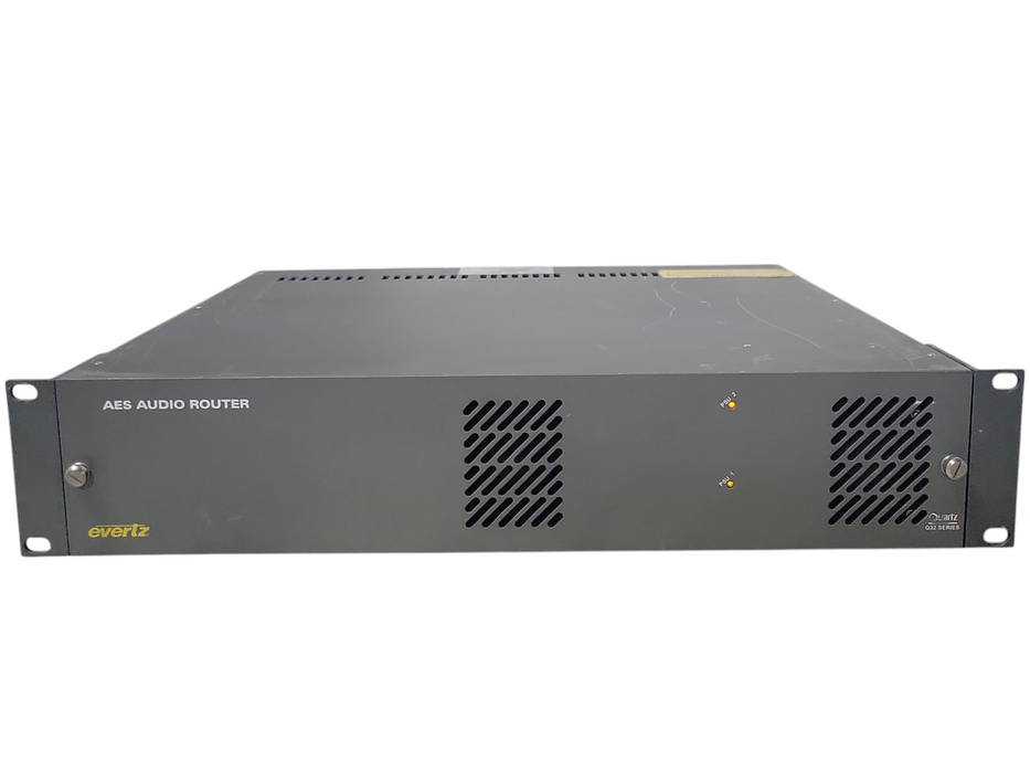 evertz Q32-3232-AESU AES Audio Router, READ _