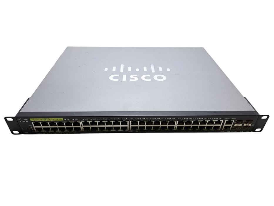Cisco SG350-52P-K9 V02 | 52-Port Gigabit PoE Managed Switch