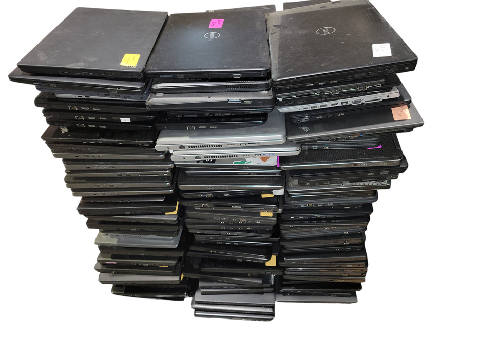 Lot 180x Mixed brand 6-8th gen Laptops | PARTS Only