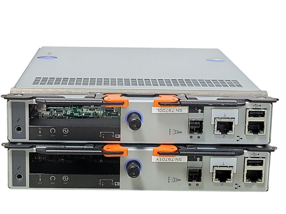 Lot of 2x Lenovo Storwize Node Canister Controller Module IBM 01LJ608, READ _