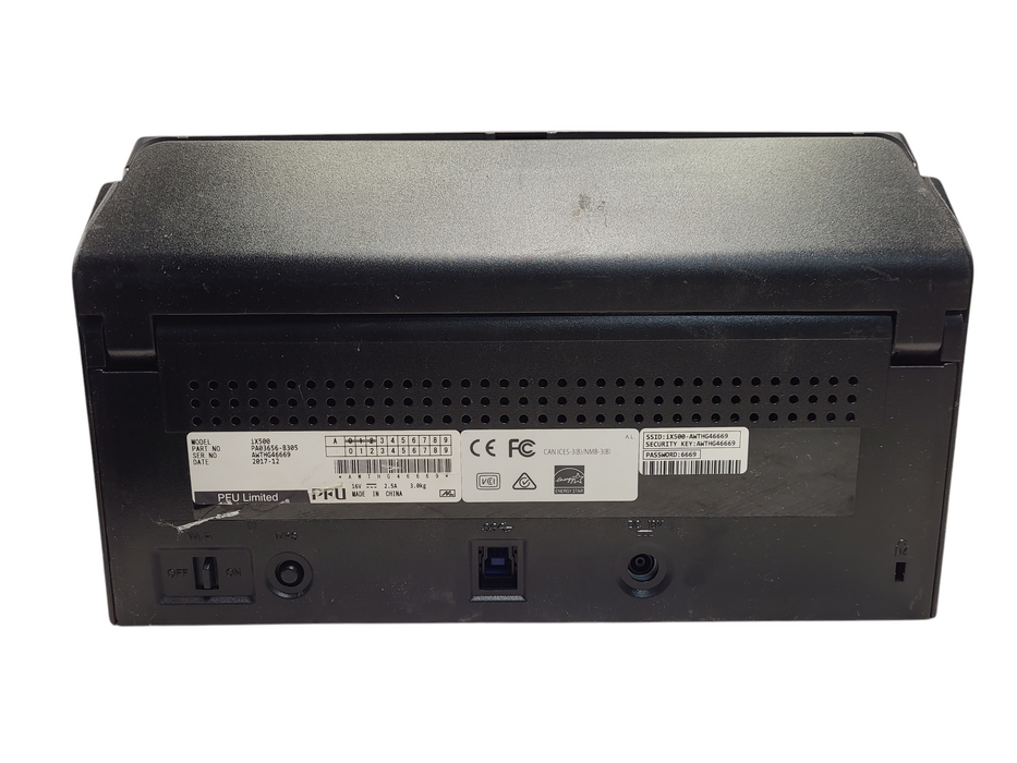 Fujitsu ScanSnap iX500 Wireless Document Scanner No AC $