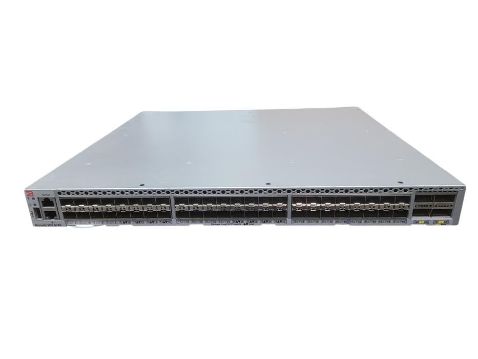 Brocade Networks BR-VDX6740-24-R 48x 10G SFP+ +4x 40Gb QSFP+ Switch, READ
