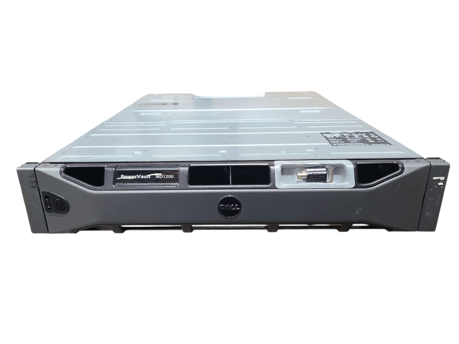 Dell PowerVault MD1200 E03J Storage W/ 2x 600W PSU + 2x MD12 Module