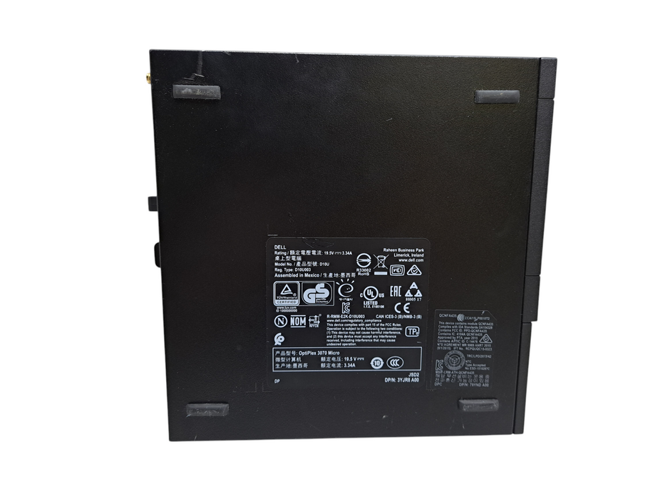 Dell OptiPlex 3070 USFF | i5-9500T @2.20GHz, 8GB DDR4, 256GB NVMe, Wi-Fi )