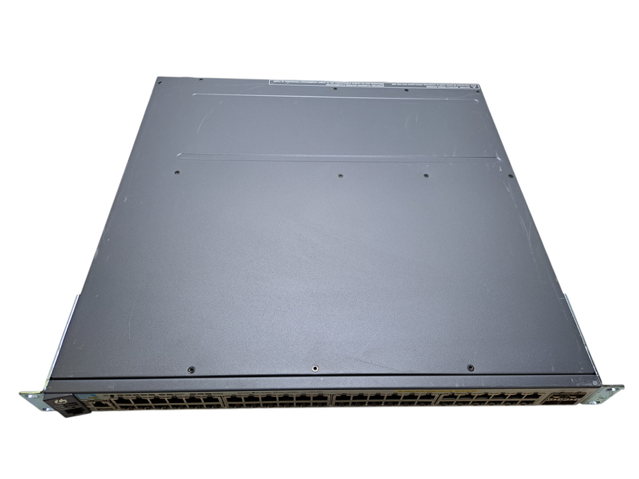 HP E3800 48G-4SFP+ J9574A | 48-Port Gigabit PoE+ Switch w/ J9577A Module )