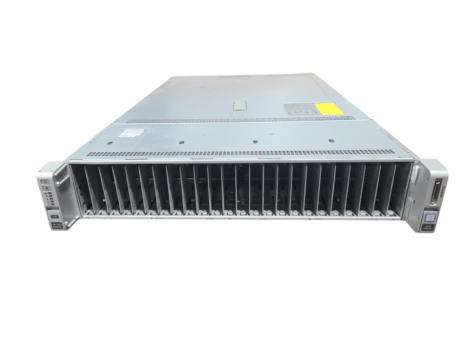 Cisco UCS C240 M4 - 2x Xeon E5-2620 v4, 64GB DDR4, 12GMR, 2x 1200W PSU