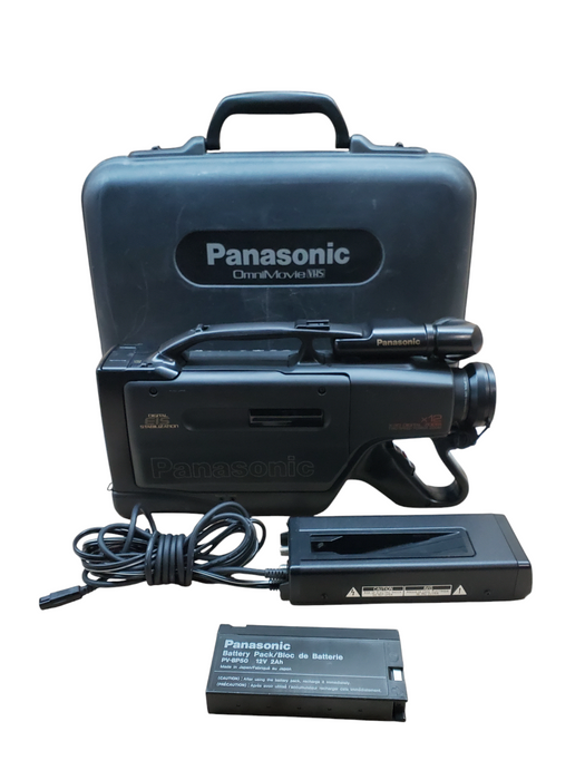 Vintage Panasonic OmniMovie HQ VHS Camcorder *READ*
