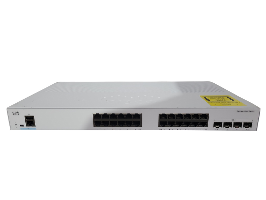 Cisco C1000-24T-4G-L V01 - 1000 Series 24-Port 4xSFP Network Switch !