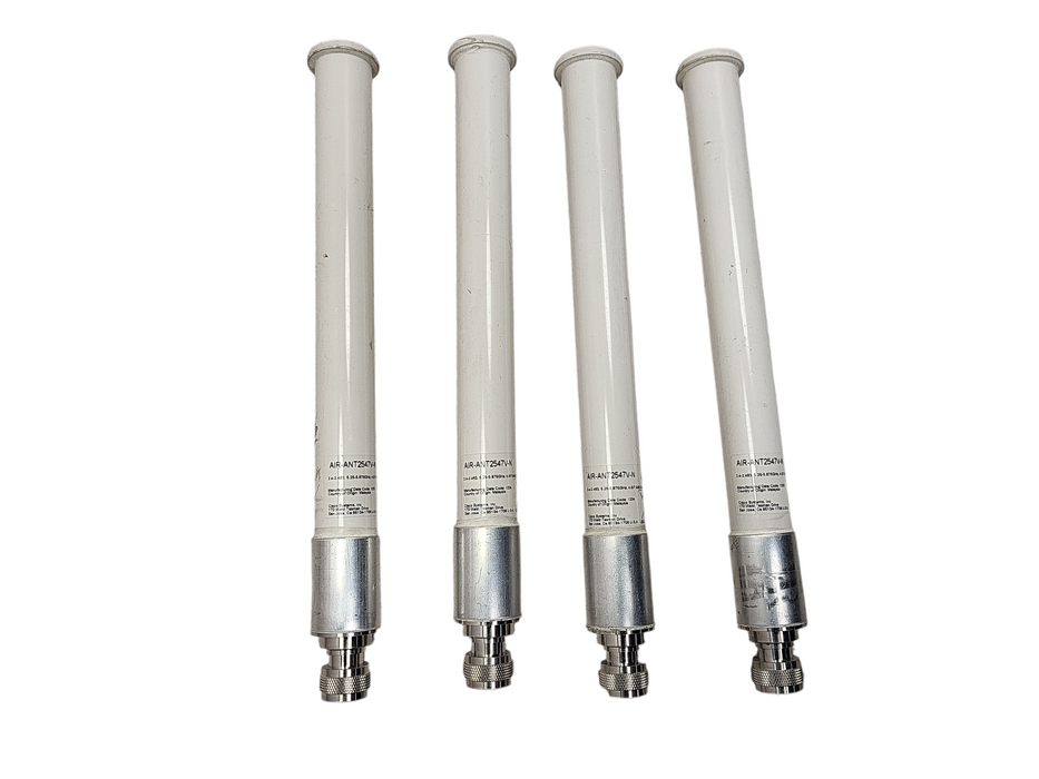 Lot of 4x Cisco Aironet Dual Band Omni Antenna AIR-ANT2547V-N Mesh N Connector $