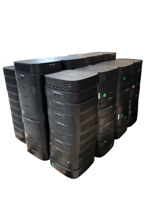 Lot of 124x HP T740 Thin Client, AMD Ryzen Embedded V1756B 3.25 GHz, No HDD