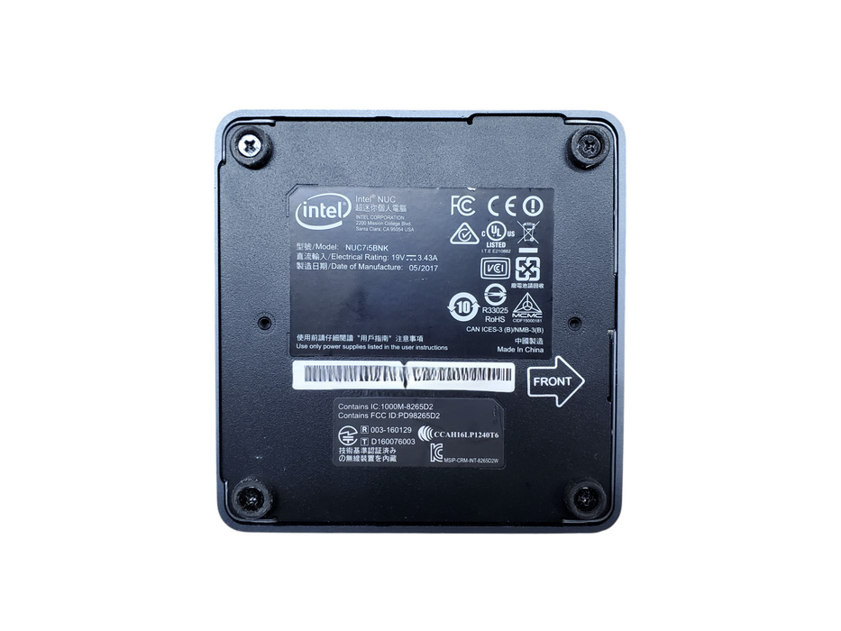 Intel NUC7i5BNK Mini PC Core i5-7620U 16GB DDR4 - No HDD