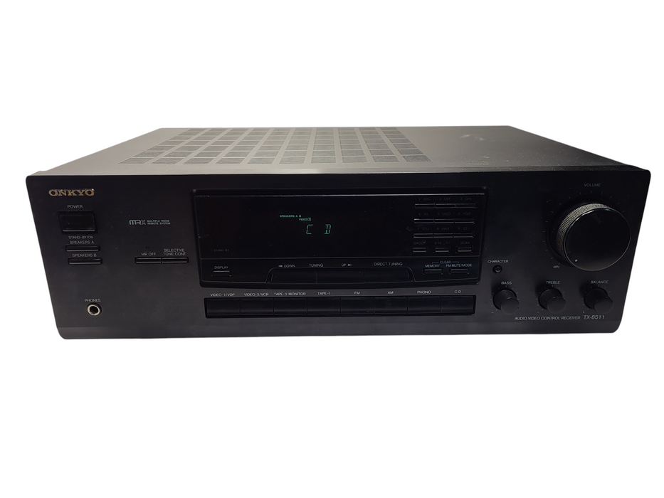Onkyo TX-8511 AV 200-Watt Stereo Receiver Amplifier No remote $