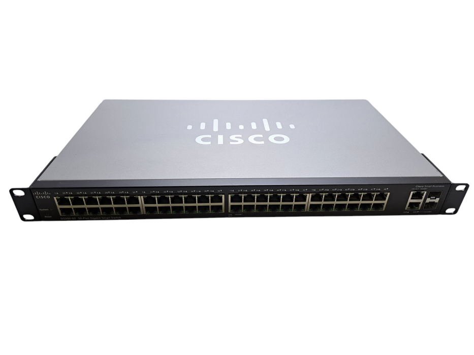 Cisco SG200-50 Small Business 50-Port Gigabit Smart Network Switch Q