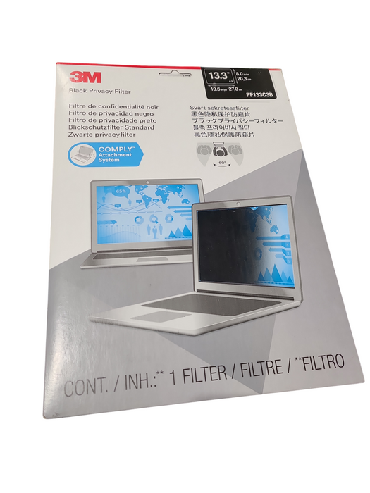 3M Black Privacy Filter for 13.3" Monitors Q