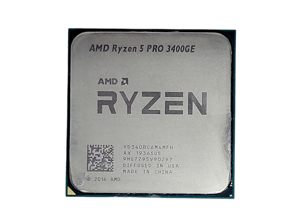 AMD Ryzen 5 PRO 3400GE 3.3GHz Quad-Core Socket AM4 CPU Q_