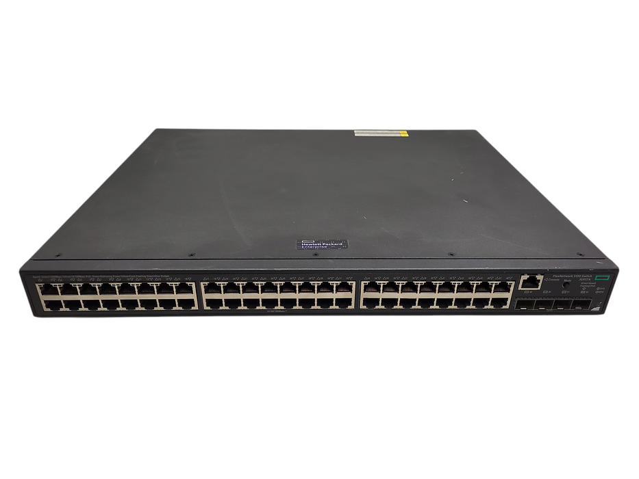 HPE JG937A 5130-48G-POE+-4SFP+ 48x Gig RJ45 PoE 370W & 4x 10G SFP+ Ports !