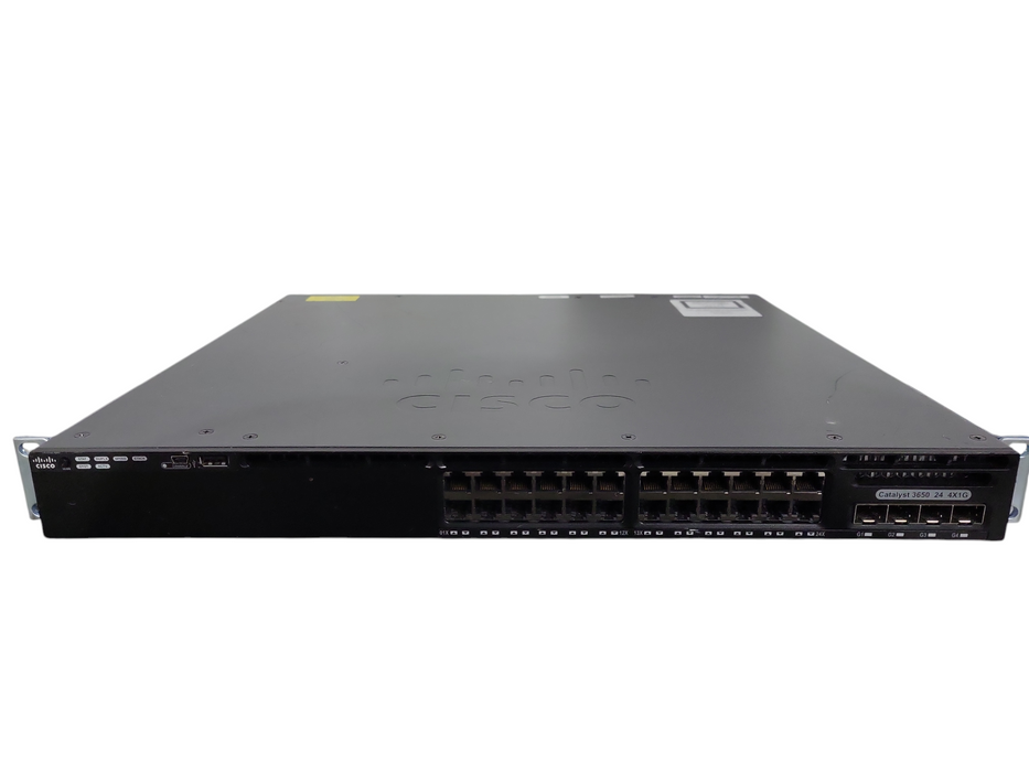 Cisco WS-C3650-24TS-S V03 | 24-Port Gigabit, 4x 1G SFP Switch !