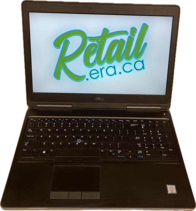 Dell Precision 7520 i7-6820HQ QUADRO M2200 4GB GPU 32GB RAM 256GB SSD READ! Q Lap200