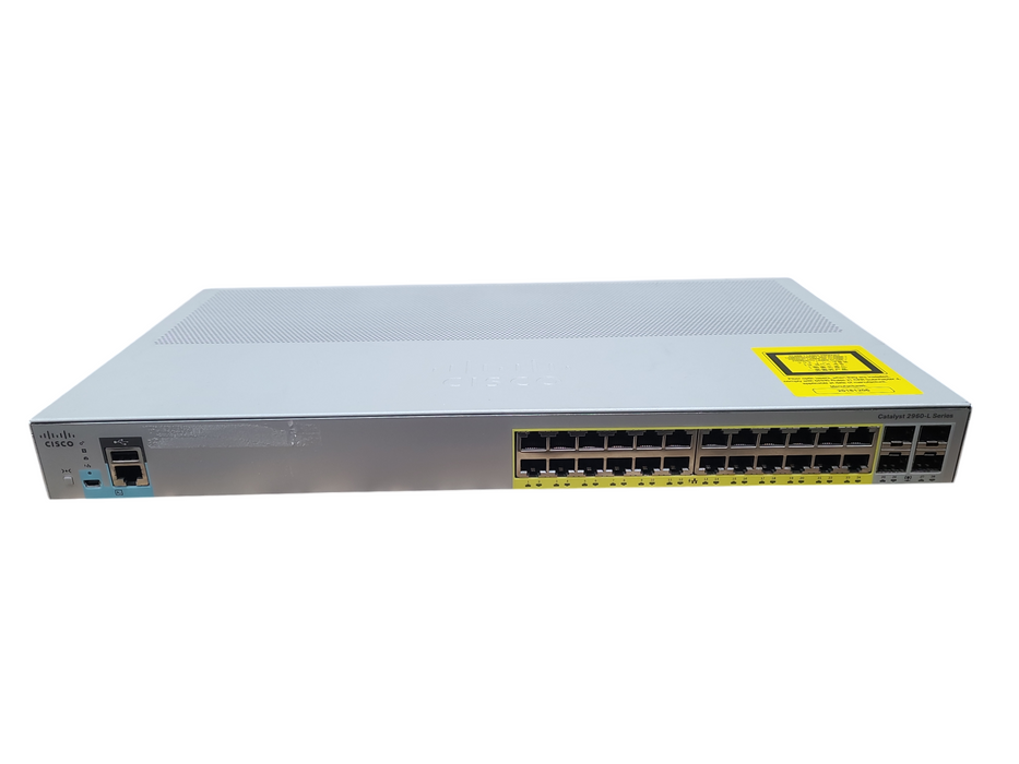 Cisco Catalyst WS-C2960L-24PS-LL V01 Gigabit PoE Network Switch