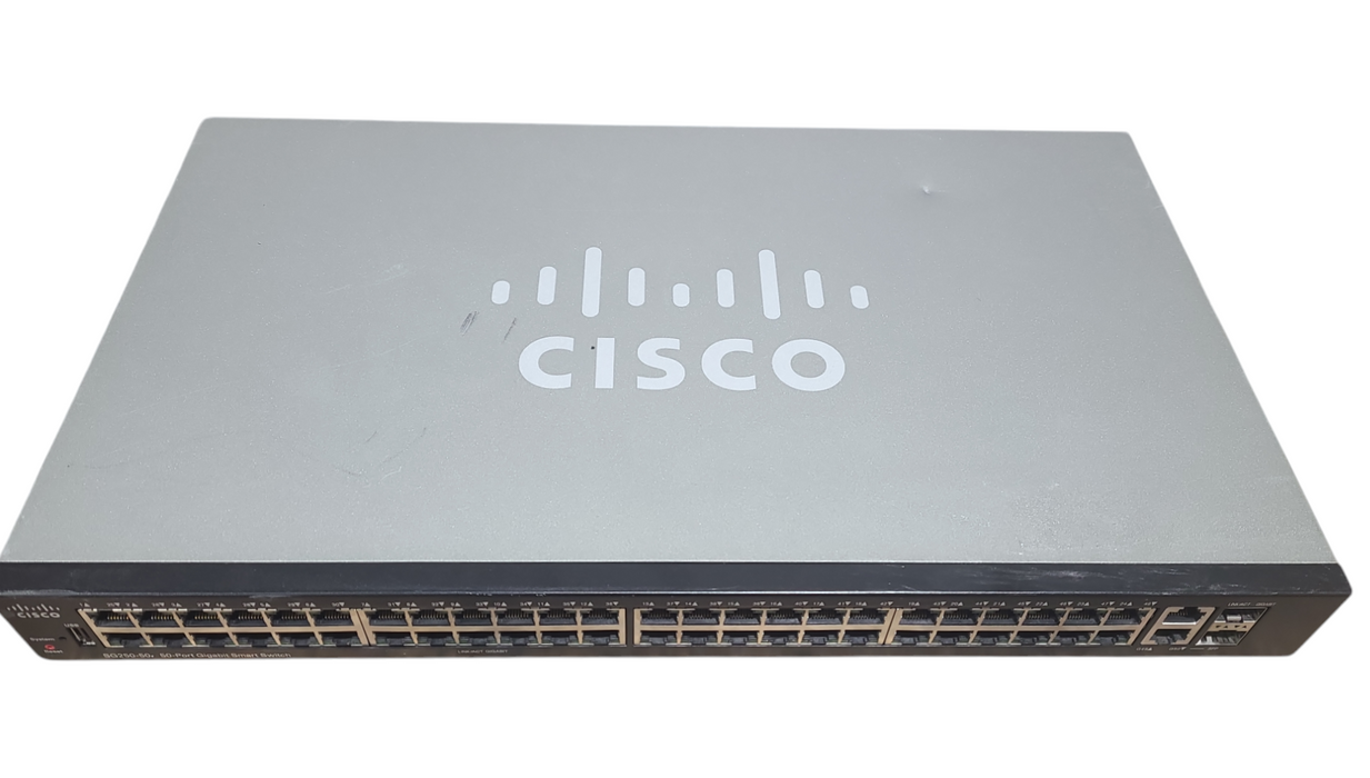 Cisco SG250-50 | 50-port Gigabit PoE Smart Switch w/ 2x SFP