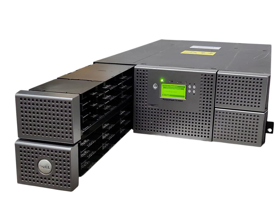 Dell PowerVault TL4000 48-Bay 2x LTO6 FC 8Gb 2x PSU Tape Library _