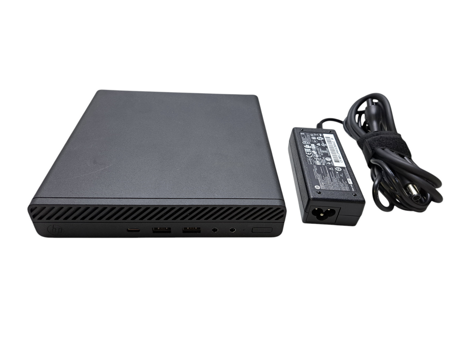 HP EliteDesk 800 G3 DM 35W | i5-7400T @2.40GHz, 16GB DDR4, 256GB NVMe, PWR