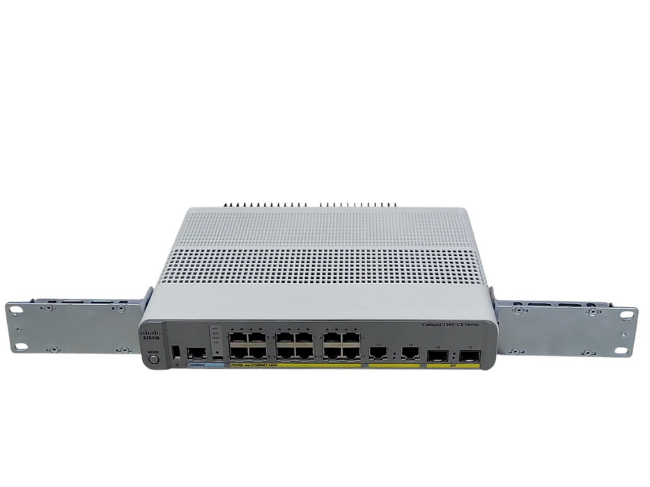 Cisco WS-C3560CX-12PC-S 12-Port GE PoE+ SFP Compact managed Switch _