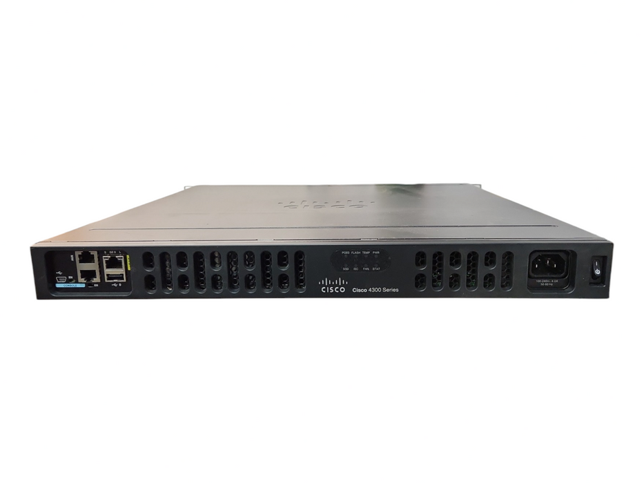 Cisco 4300 Series ISR4331/K9 Integrated Service Router, Not Affected