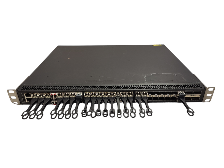 Brocade G620 IBM SAN64B-6 48x 32Gb SFP+ +4x QFlex FC Switch READ Q$