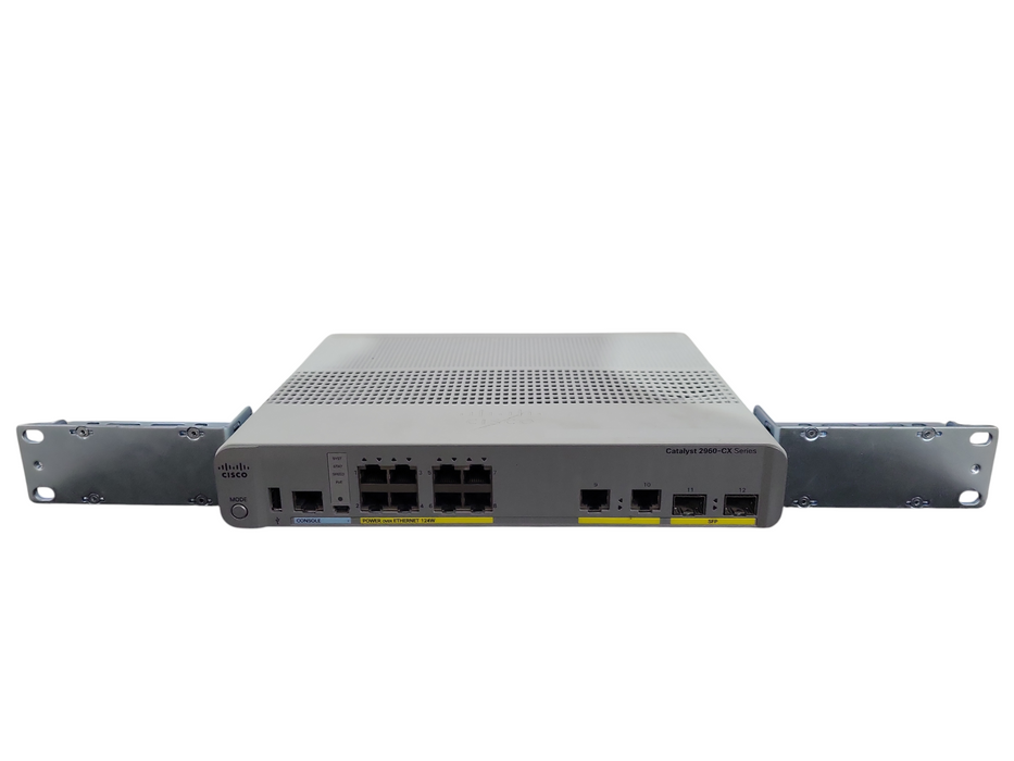 Cisco WS-C2960CX-8PC-L V03, 8-Port Gigabit Managed Silent Switch w/ 2x SFP !