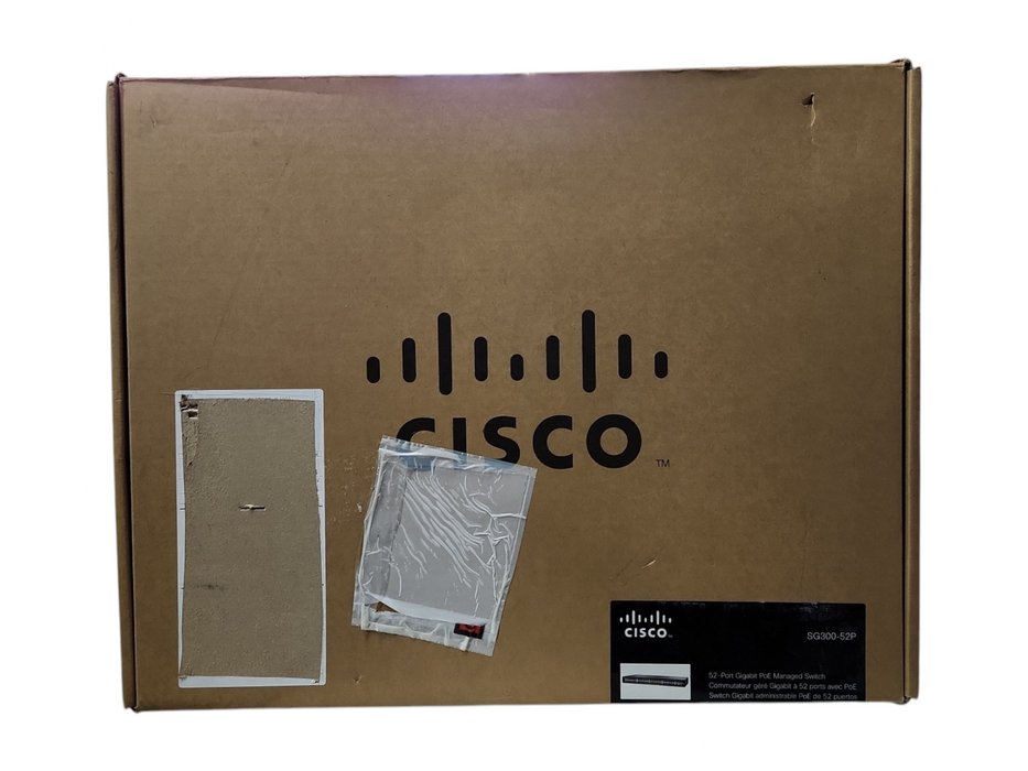 *NEW OPEN BOX* Cisco SG300-52P- 52-Port Gigabit PoE Managed Network Switch