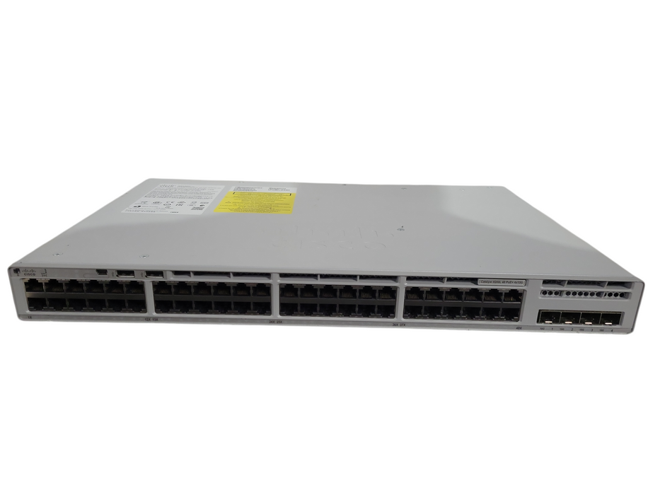 Cisco C9200L-48P-4X | 48x Gigabit PoE+ 4x10G SFP+ Switch | 1000W PSU !