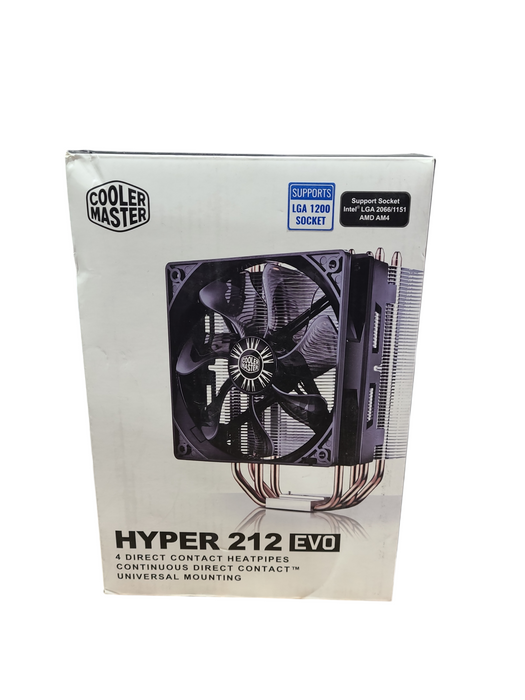 Cooler Master HYPER 212 EVO CPU Cooler for LGA 1200/2066/1151/AM4 *READ*