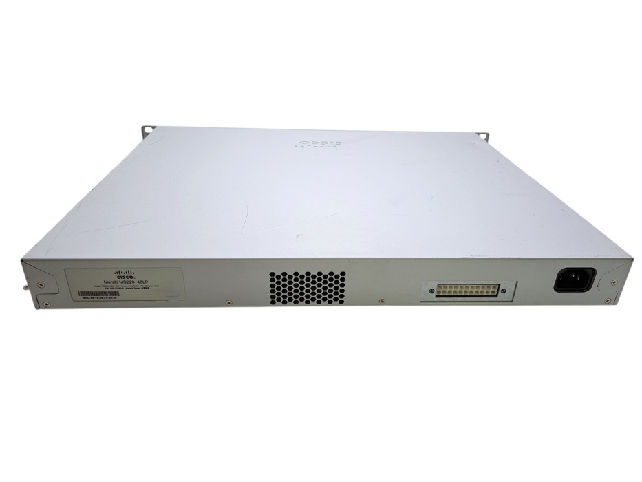 Cisco Meraki MS220-48LP | 48-Port Gig PoE Cloud Managed Switch UNCLAIMED )