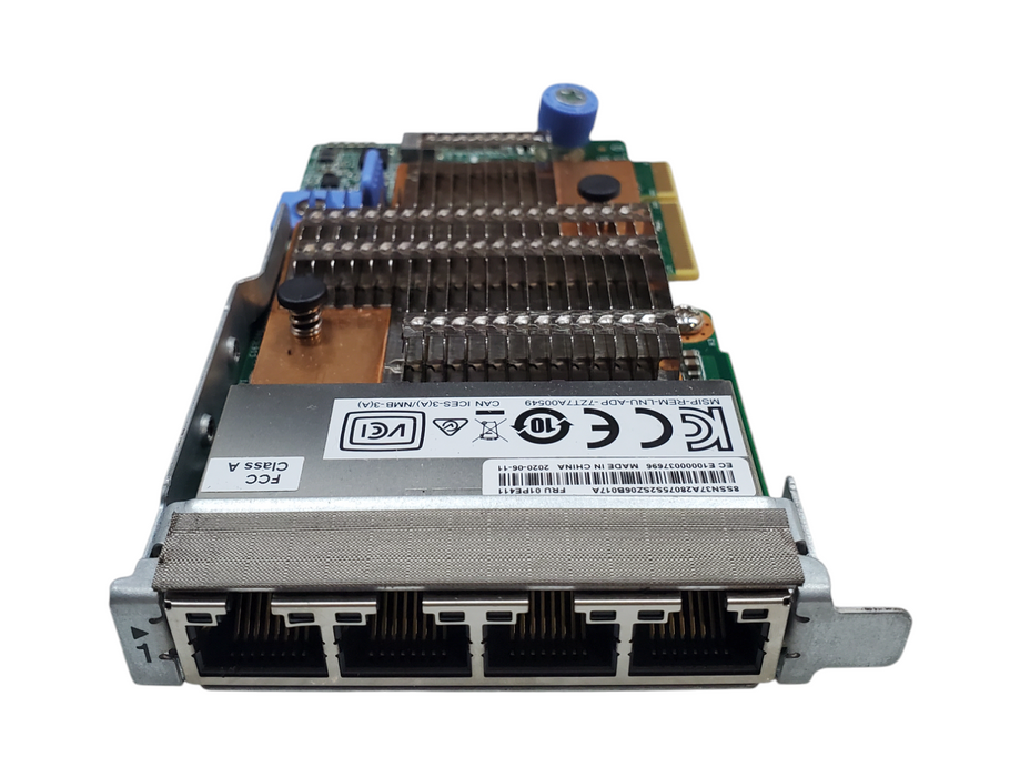 Lenovo 01PE411 Intel X722 10GbE 4-Port mLOM Network Interface Card