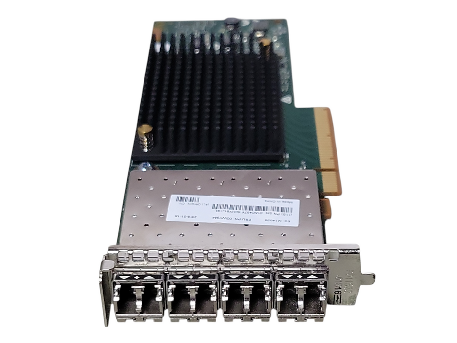 IBM Storwize V7000 Quad-Port 16GbE SFP+ PCIe Network Adapter 00WY984 _