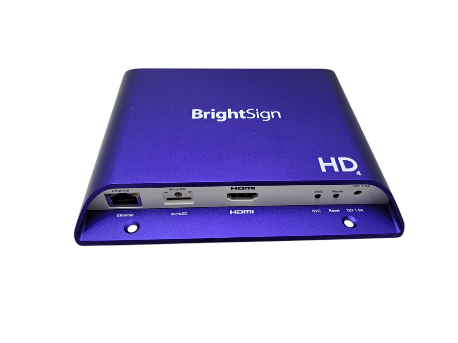 Brightsign HD224 Digital Signage Media Player HDMI 4K | Factory Reset