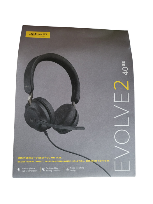 Jabra Evolve2 40 SE - USB-C UC Stereo Computer Headset HSC131