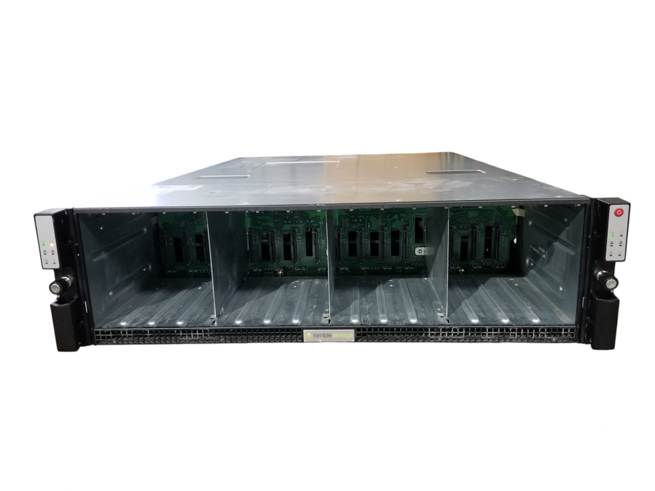 Nimble Storage CS200,400,ES1 2xSAS Controllers-CS215 2x1200 W PSUs 16x 3.5"Bays
